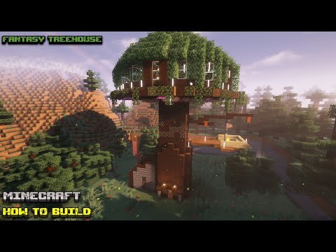 Ultimate Minecraft Treehouse Build Tutorial