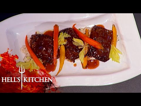 Ja'Nel Impresses With Her Beef Cheek Recipe | Hell's Kitchen