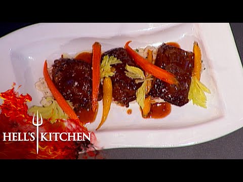 Ja'Nel Impresses With Her Beef Cheek Recipe | Hell's...
