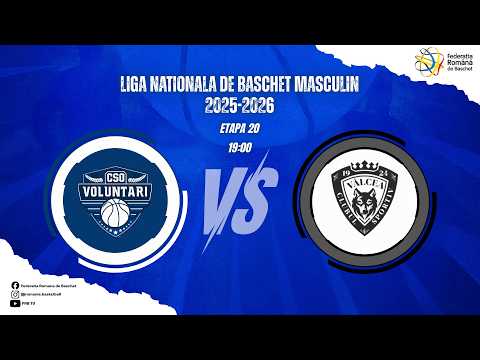 Liga Nationala de Baschet Masculin 25/26 - CSO Voluntari vs CS Vâlcea 1924 Râmnicu Vâlcea