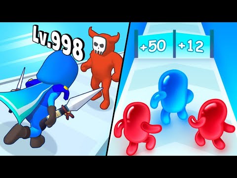 Solo Leveling | Join Blob Clash 3D / All Level Gameplay: Android,iOS - New APK Update