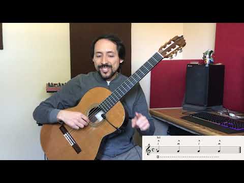 Sagreras - Book 1, Lesson 1