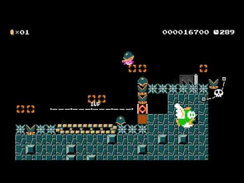 1-3 Speedle's Crash #TS #TJ by mang0man07 [Super Mario Maker 2]