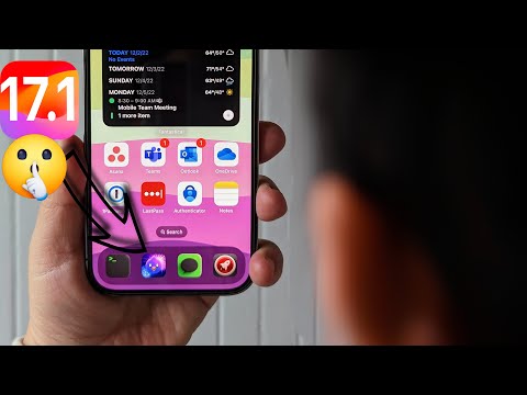 iOS 17.1 Beta 1 - Off We Start (forethought)