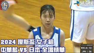 [問卦] 瓊斯盃女籃，中華藍慘輸日本