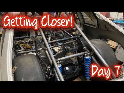 Day 7, Rear Coil Over Shock Mounting