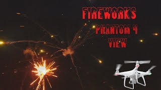 DJI Phantom 4 Captures Fireworks