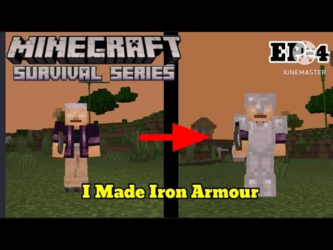 EPIC Iron Armour in Minecraft Survival! Sigma Gamerz