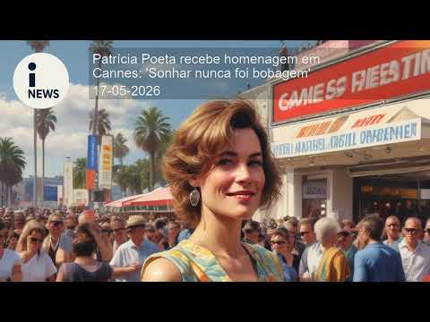Patrícia Poeta recebe homenagem em Cannes: 'Sonhar nunca foi bobagem'