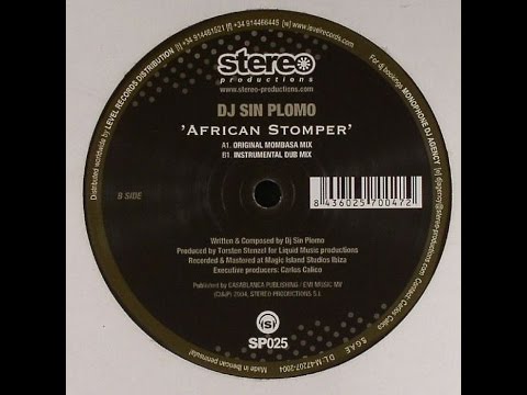 DJ Sin Plomo ‎– African Stomper (Instrumental Dub)
