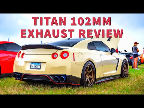 Nissan GTR R35 Exhaust | Titan Street Performer Exhaust | AMS Catless Downpipes | Review