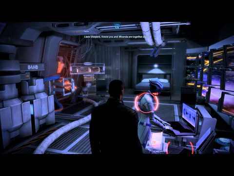 Mass Effect 3: Liara angry about Shepard romancing someone else (all romances)