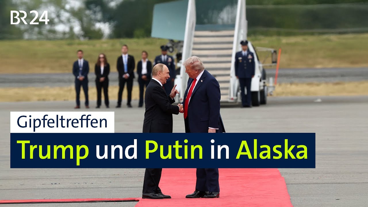 Gipfeltreffen zwischen Trump und Putin zum Ukraine-Krieg hat begonnen | BR24