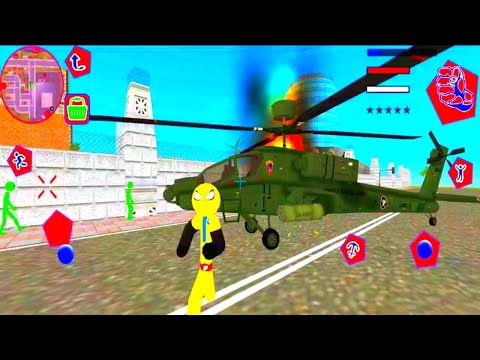 US Police Spider Stickman Rope Hero #4