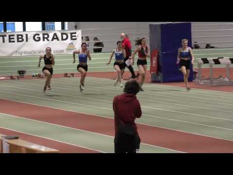 60m [Ž], KVALIFIKACIJE, 6 skupina - Dvoransko PH za mlađe juniore i juniorke 2022