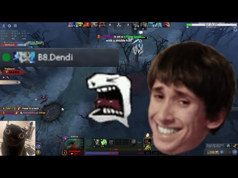 This is how Dendi normally behaves in pubs