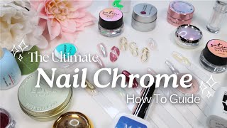 How To Do Chrome Nail Art ✨ - Tips, Tricks, and Products #nailart #diynails #chromenails