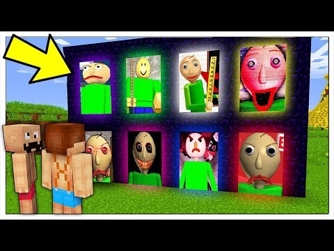 NON ENTRARE NELLE 8 DIMENSIONI DI BALDI! - Minecraft ITA