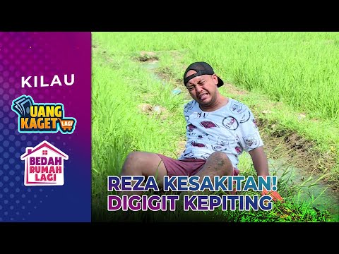 REZA KESAKITAN! Digigit Kepiting | KILAU UANG KAGET & BEDAH RUMAH | PART 2/3