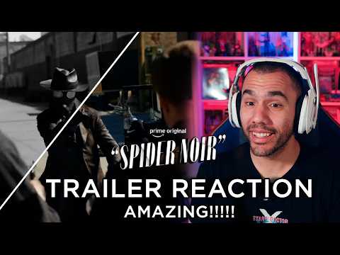 SPIDER-NOIR: REACTION AL NUOVO STUPENDO TRAILER!!  PER ME È SI