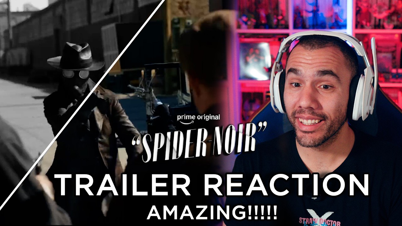 SPIDER-NOIR: REACTION AL NUOVO STUPENDO TRAILER!!  PER ME È SI