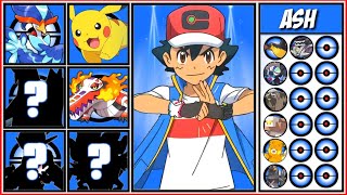 Ash Paldea Journey Pokémon Team