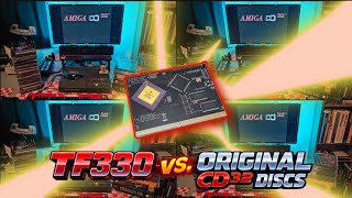 TF330 vs Original CD32 Discs things didn't go as planned!