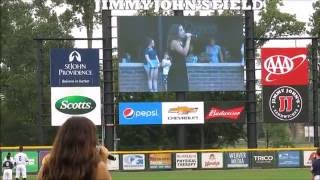 The National Anthem - Erica Mourad Live at Jimmy John's Field