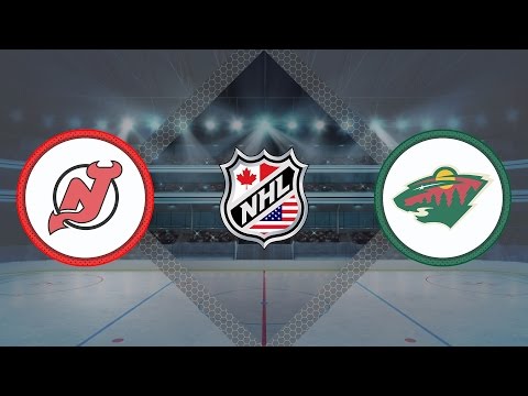 Обзор матча Нью-Джерси - Миннесота / DEVILS VS WILD JANUARY 17, 2017 HIGHLIGHTS