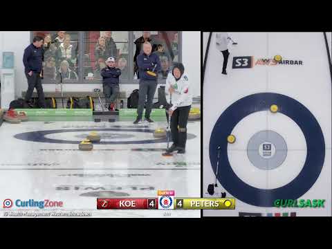 Kevin Koe vs. Jordan Peters - Draw 2 - IG Wealth Management Western Showdown