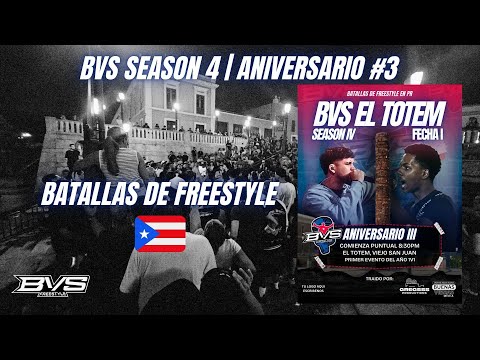 BVS SEASON 4 FECHA 1 | Batallas de Freestyle en Puerto Rico