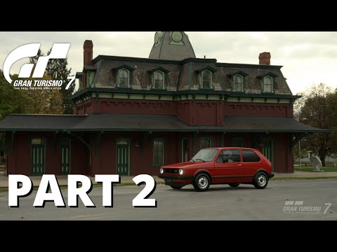 GRAN TURISMO 7 PS5 GAMEPLAY WALKTHROUGH PART 2 VW GOLF GTI