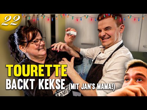 Tourette Weihnachtskekse backen mit Jans Mama