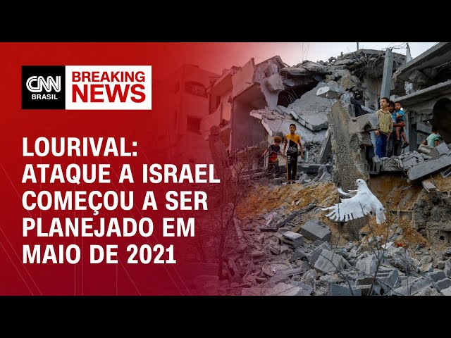 Lourival: ataque a Israel começou a ser planejado em maio de 2021 | AGORA CNN