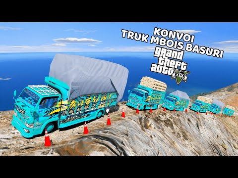 KONVOI TRUK CANTER OLENG - GTA 5 MOD