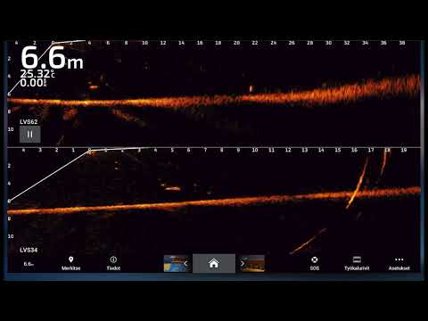 Garmin Livescope LVS34 and LVS62 XR pike attack