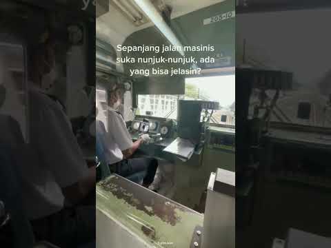 TERNYATA BEGINI RASANYA MENJADI MASINIS‼️