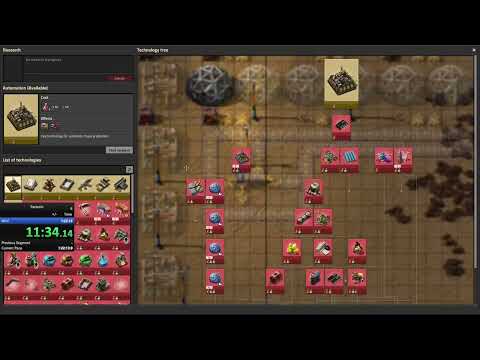 Factorio Supply Challenge speedrun in 1h12m45s