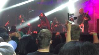 Cradle Of Filth Live 2016 Venue 578 @ Orlando, Florida 02/02/16 Dani Filth