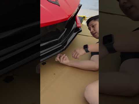 C8 Corvette | Z51 Style Front Splitter install