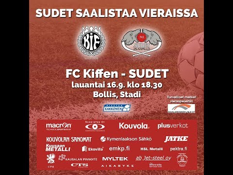 Fc Kiffen - Sudet 16.9. ennakko | Sudet Jalkapallo | Kouvola