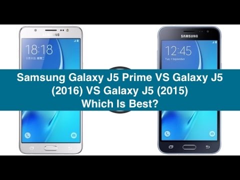 Samsung Galaxy J5 Prime VS J5 (2016) VS J5 (2015) - Spec Comparison