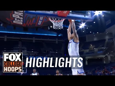 DePaul handles the University of Chicago 84-55 for their second win | FOX COLLEGE HOOPS HIGHLIGHTS