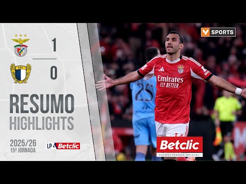 Resumo: Benfica 1-0 Famalicão (Liga 25/26 #15)