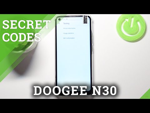 Secret Codes DOOGEE N30 – Hidden Modes / Test Menu