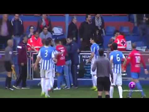 Villarrobledo 1-1 CF Talavera. Jornada 35 (temp 14-15). 3ªDiv Grupo 18