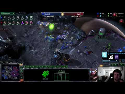 [KR GM] Dark (Z) vs JJAKJI (T)- Former GSL winner- G2 of a BO3