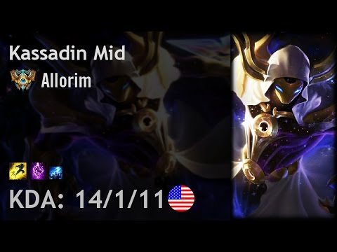 Kassadin Mid vs Orianna - Allorim - NA Challenger Patch 7.10