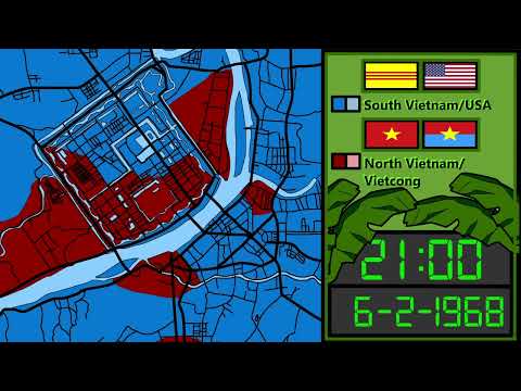 Battle of Huế, Vietnam Every Hour (1968)