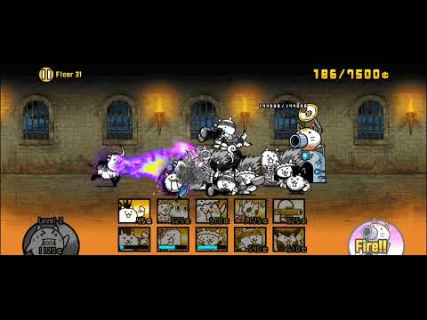 battle cats | Heavenly tower | floor 31 | easy strat